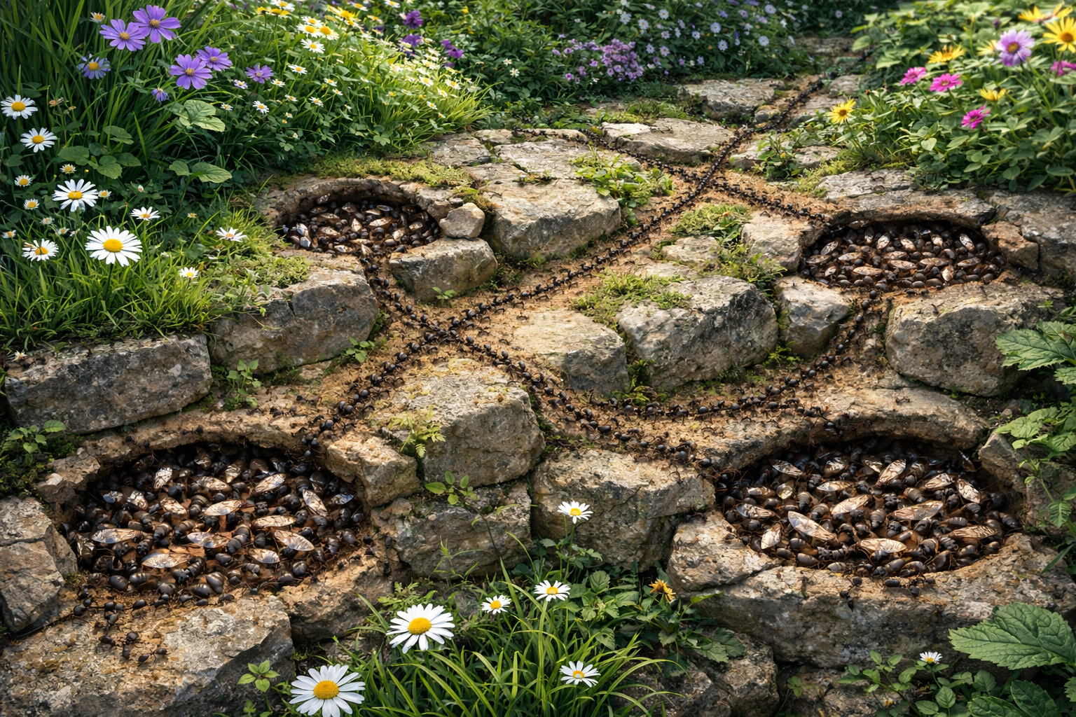 Traitement de Fourmis (Tapinoma Magnum ) à Salon-de-Provence : La Guerre des Trônes (de Fourmilières) est Déclarée ! 🐜🏰